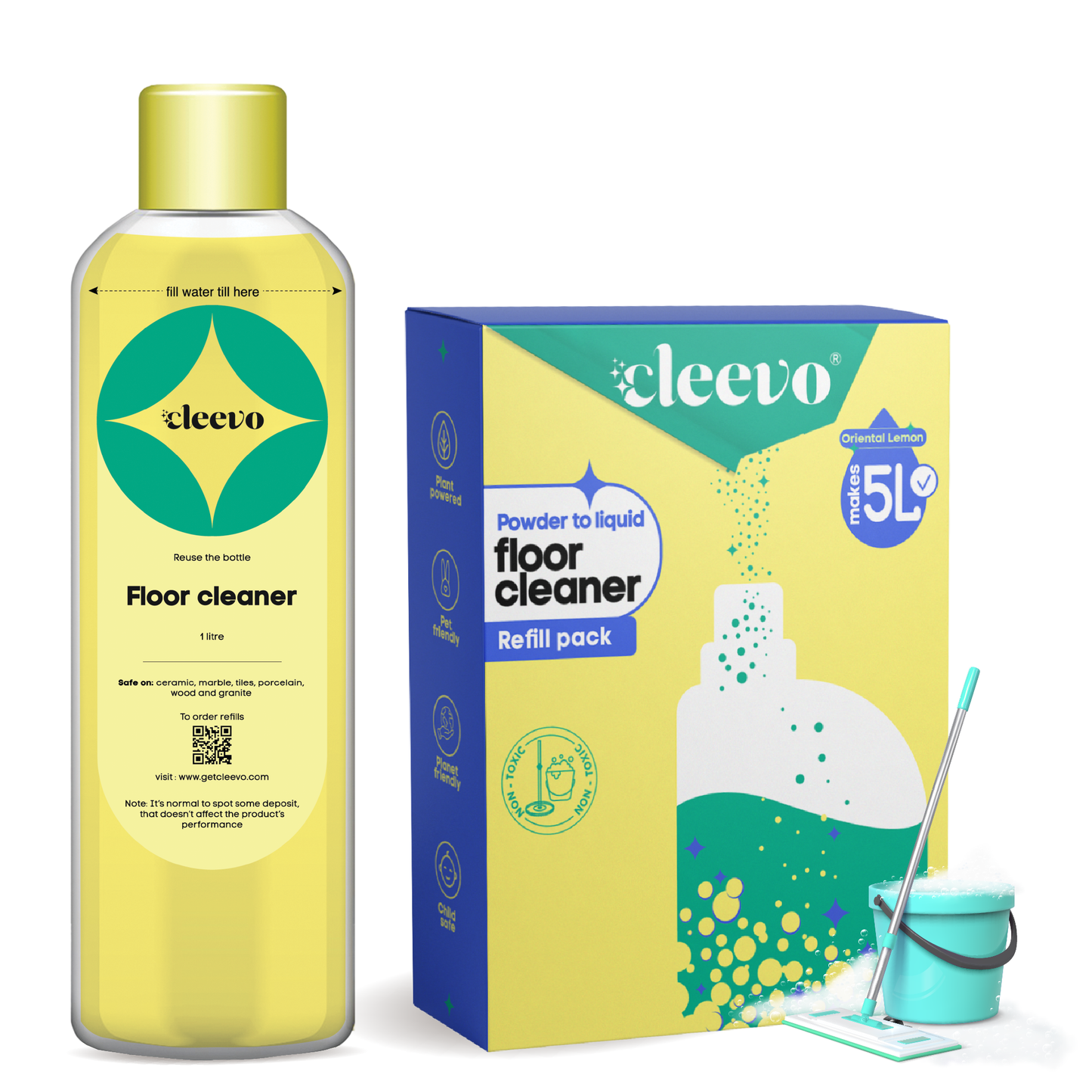 Floor Cleaner Combo