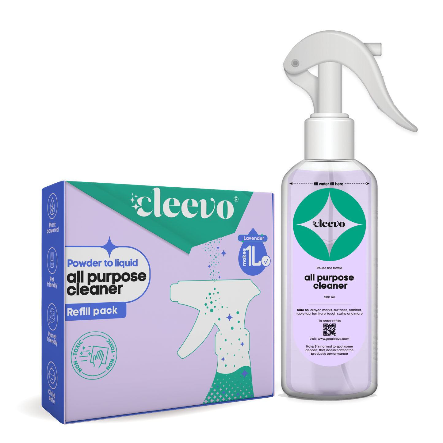 All Purpose Cleaner - Powder to Liquid
