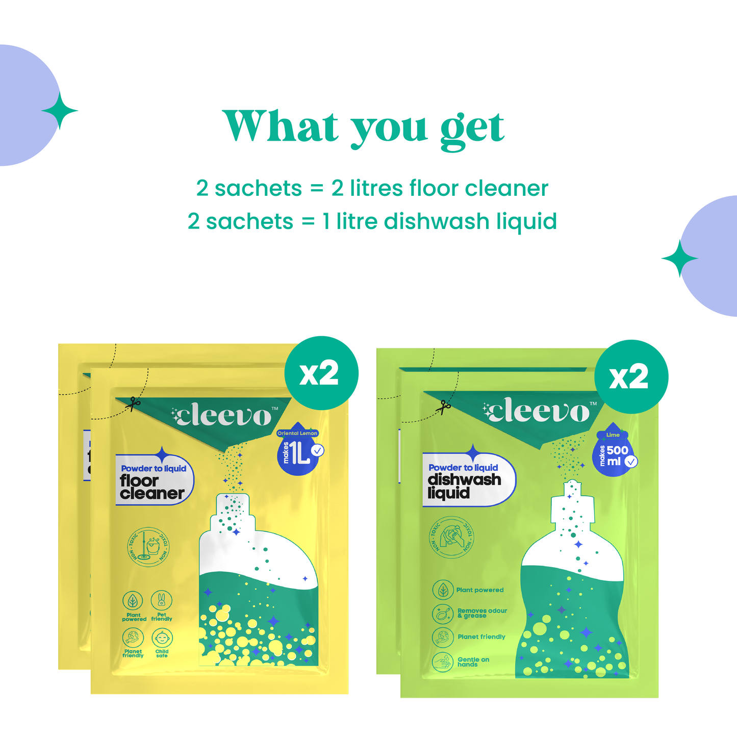 Dishwash Cleaner Combo