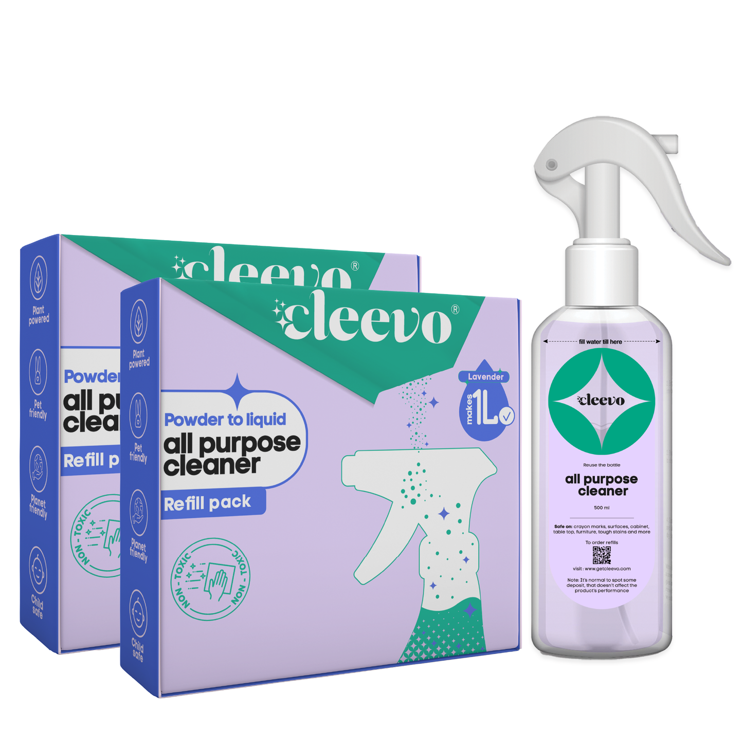 All Purpose Cleaner - Powder to Liquid