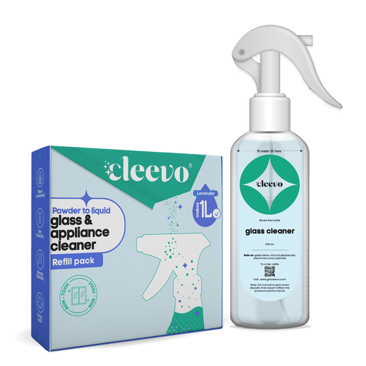 Glass & Appliance Cleaner - Powder to Liquid