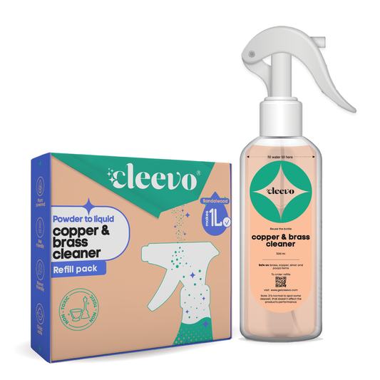 Copper & Brass Cleaner - Powder to Liquid