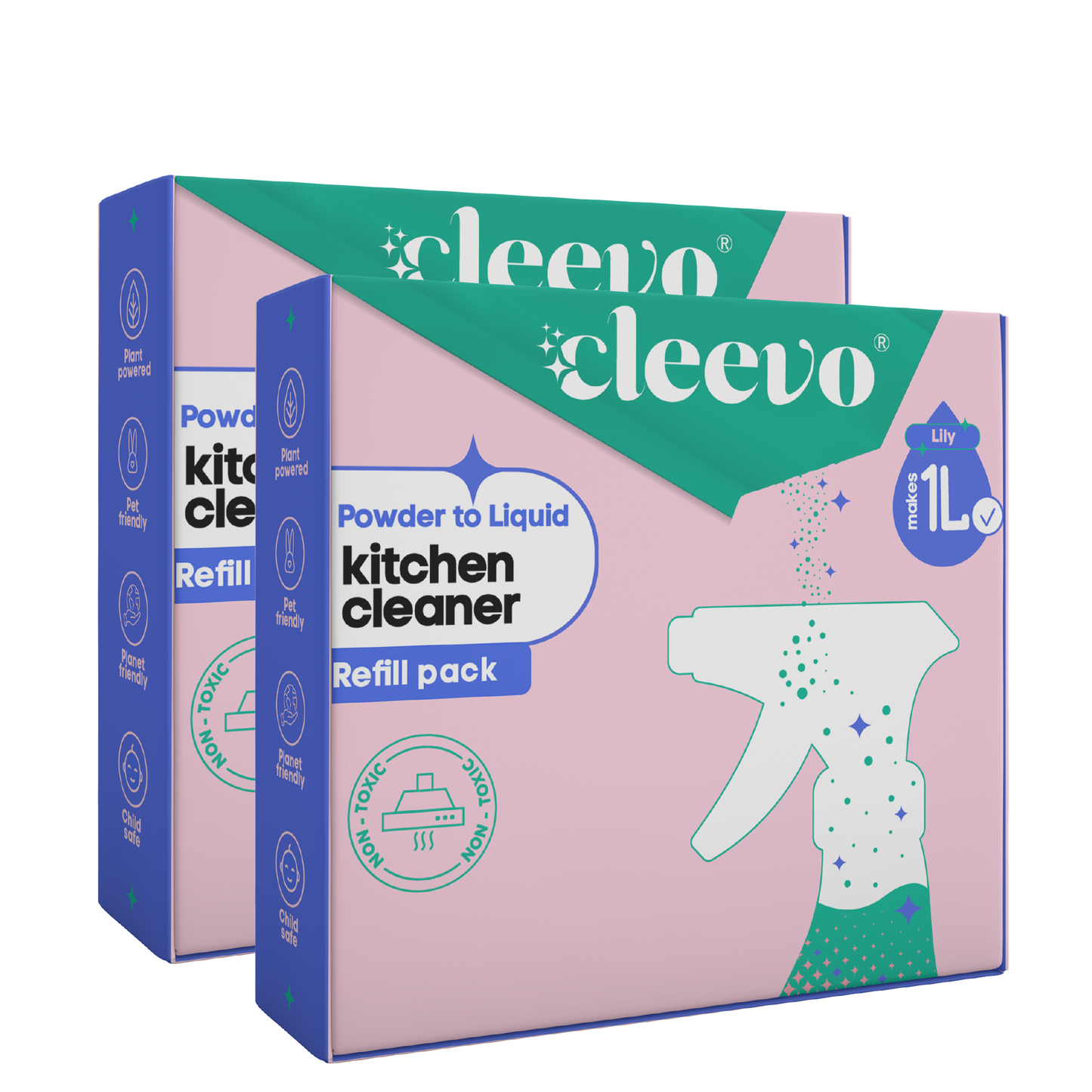 Kitchen Cleaner - Powder to Liquid