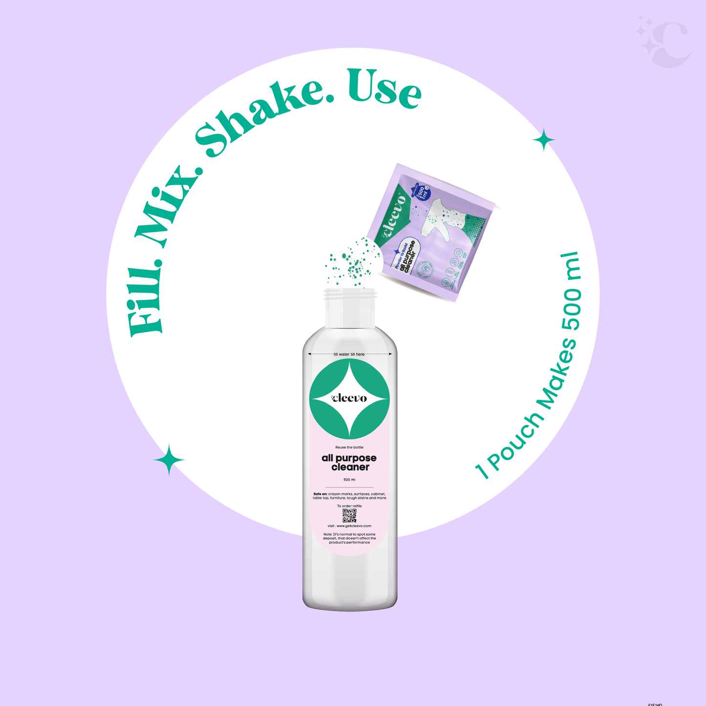 All Purpose Cleaner - Powder to Liquid