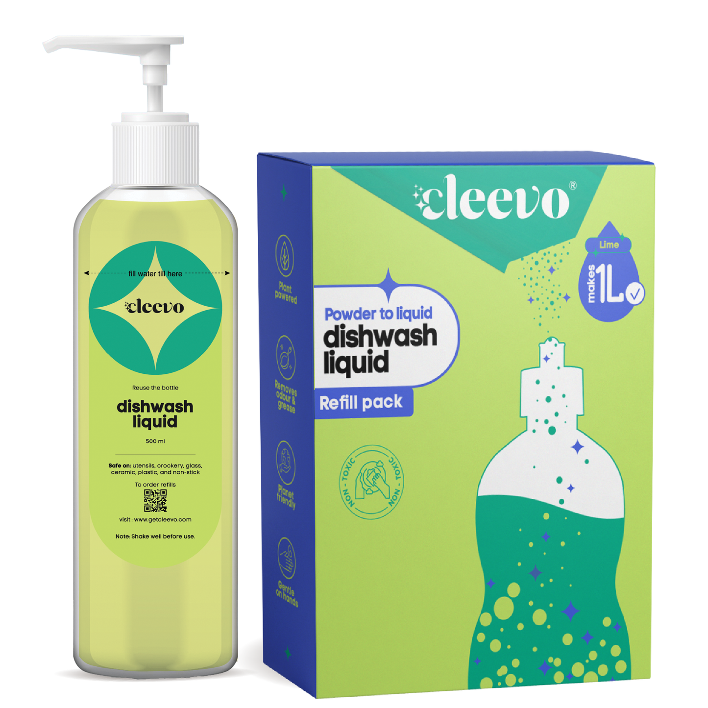 Dishwash - Powder to Liquid