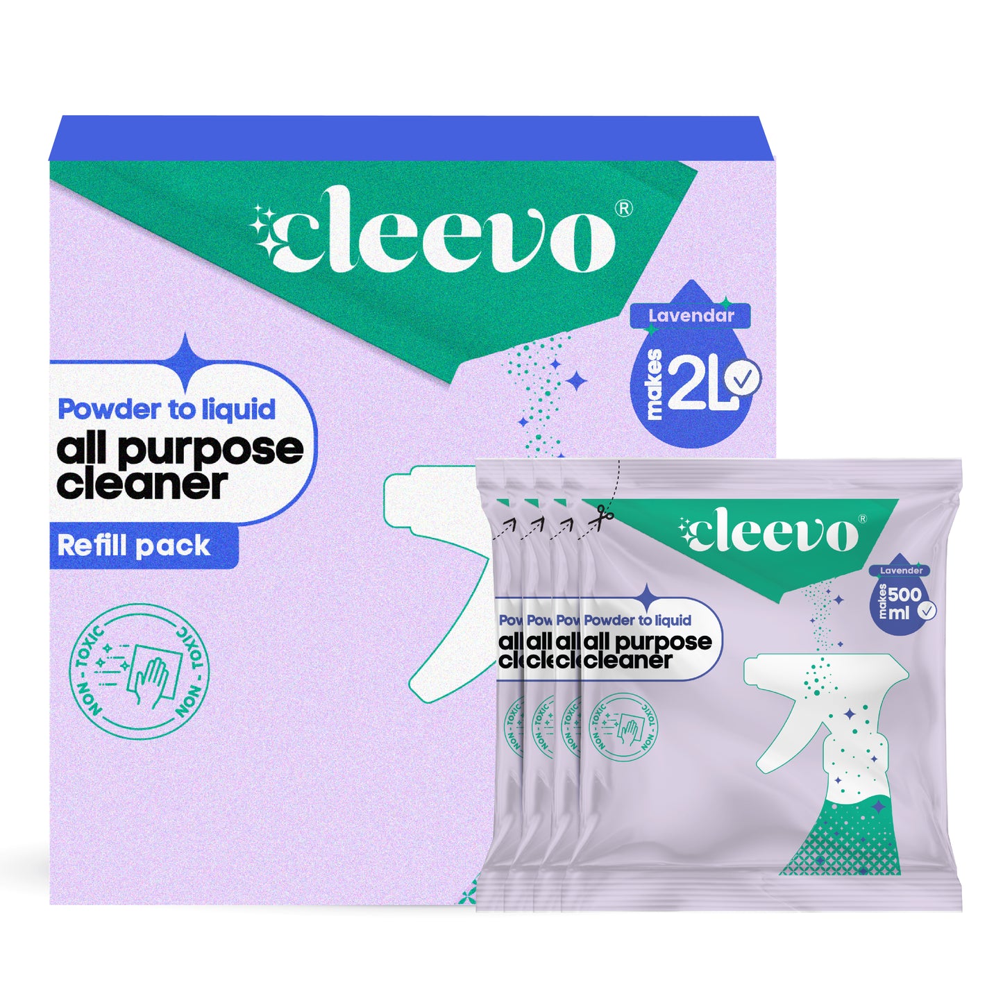 All Purpose Cleaner - Powder to Liquid Refill Pack