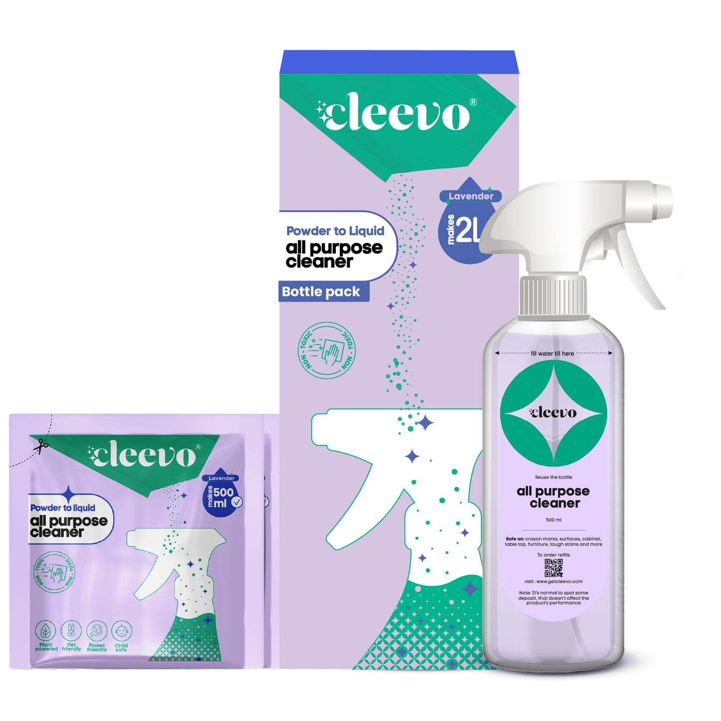 All Purpose Cleaner - Powder to Liquid