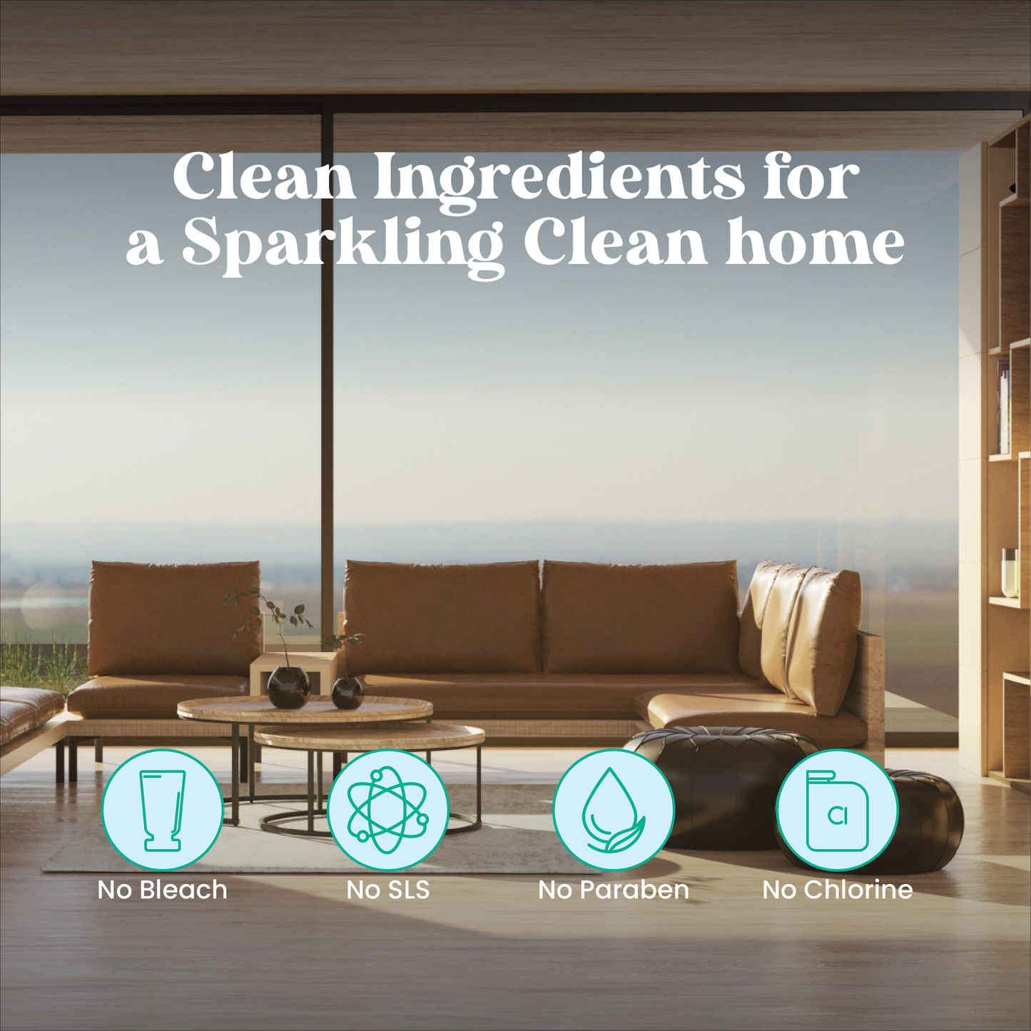 Glass & Appliance Cleaner - Powder to Liquid