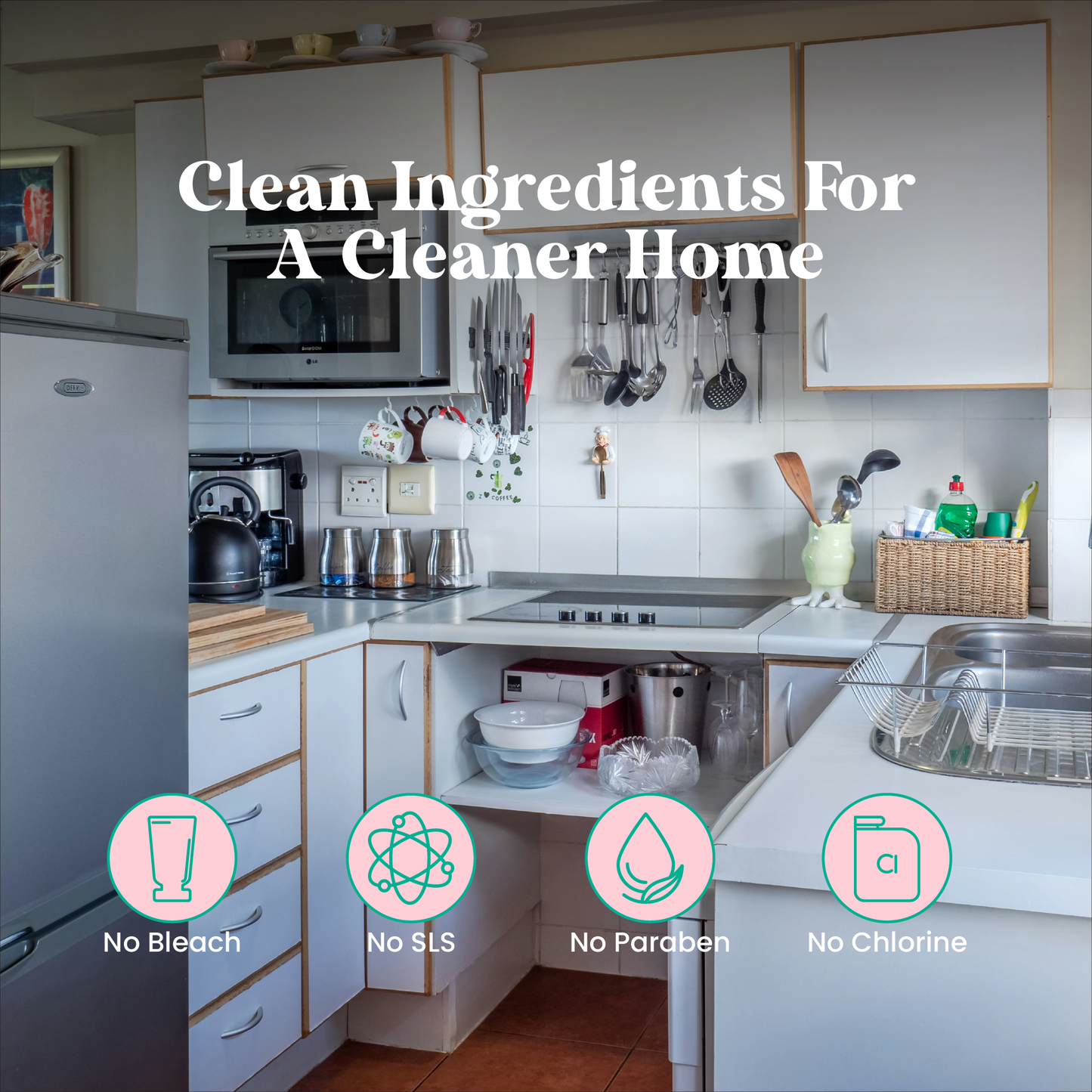 Kitchen Cleaner - Powder to Liquid