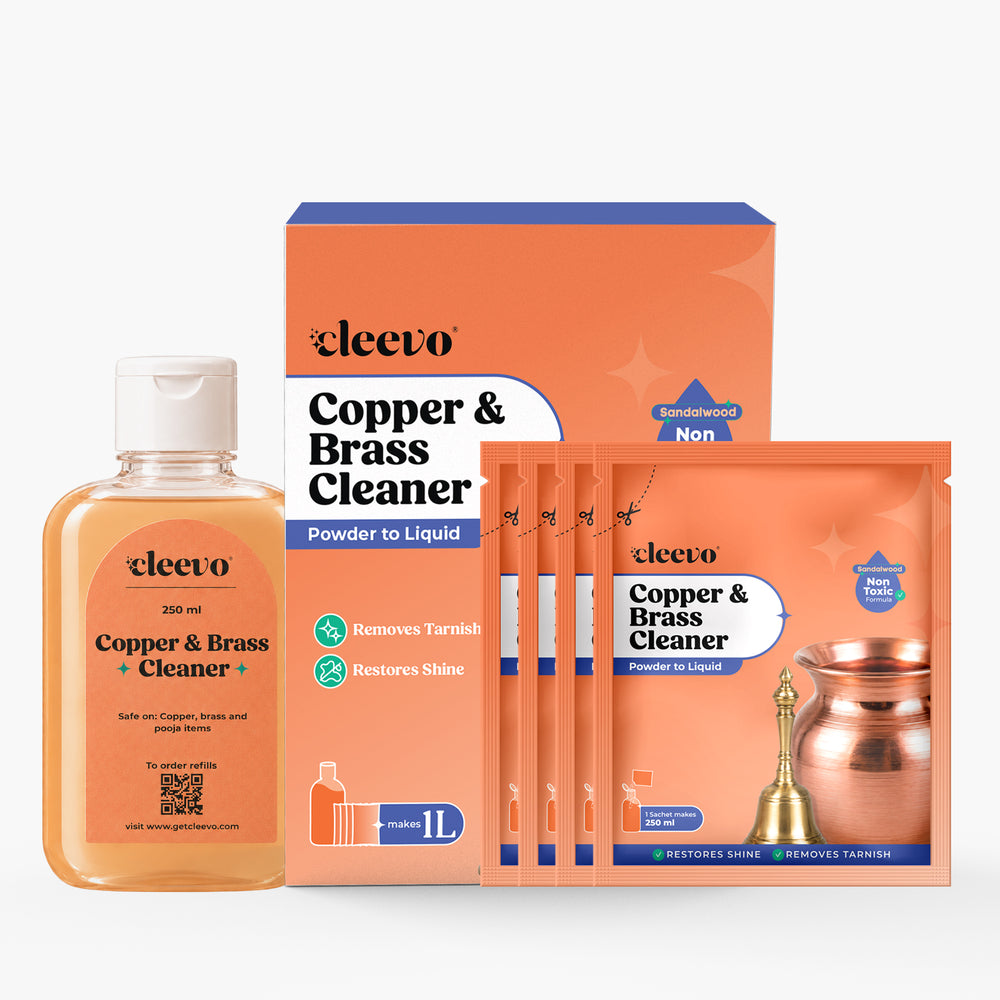 Copper and Brass Cleaner - Powder to Liquid