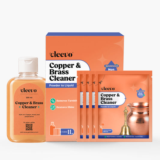 Copper and Brass Cleaner - Powder to Liquid