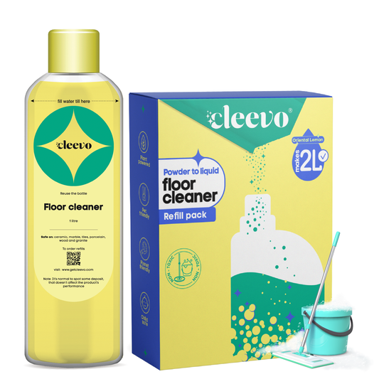 Floor Cleaner, Powder to Liquid