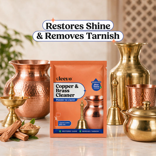 Copper and Brass Cleaner - Powder to Liquid