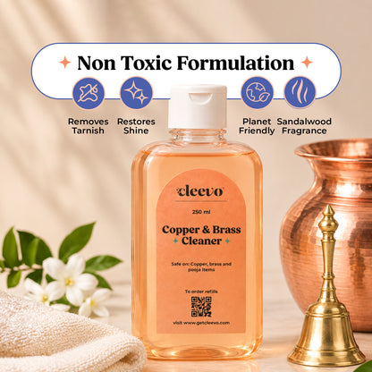 Copper and Brass Cleaner - Powder to Liquid