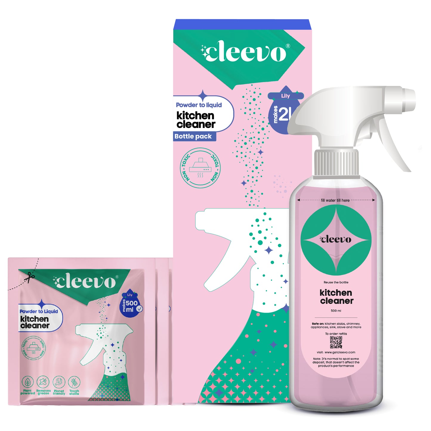 Kitchen Cleaner Combo