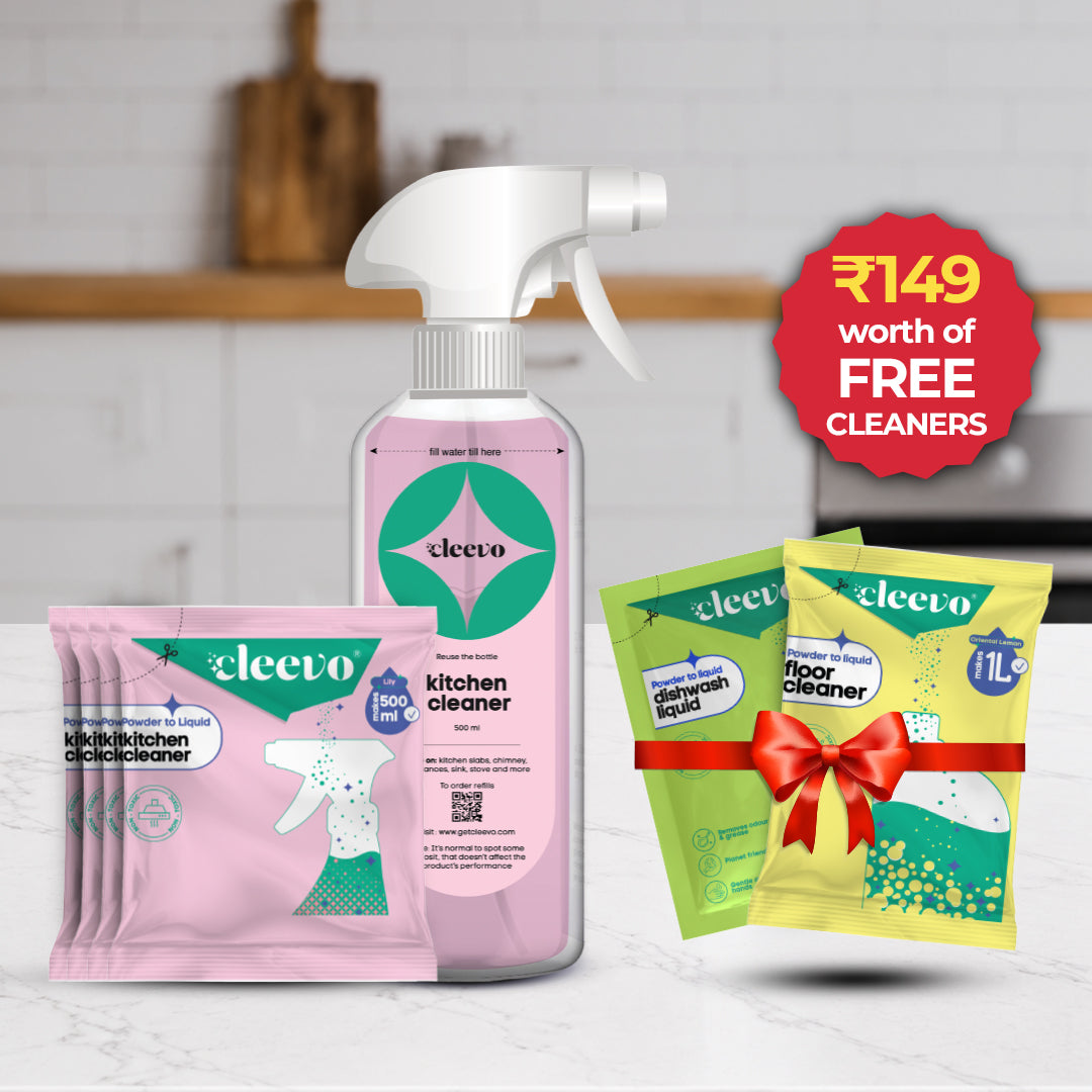 Kitchen Cleaner - Powder to Liquid