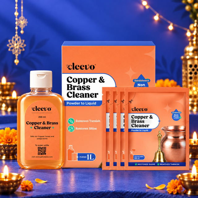 Copper and Brass Cleaner - Powder to Liquid