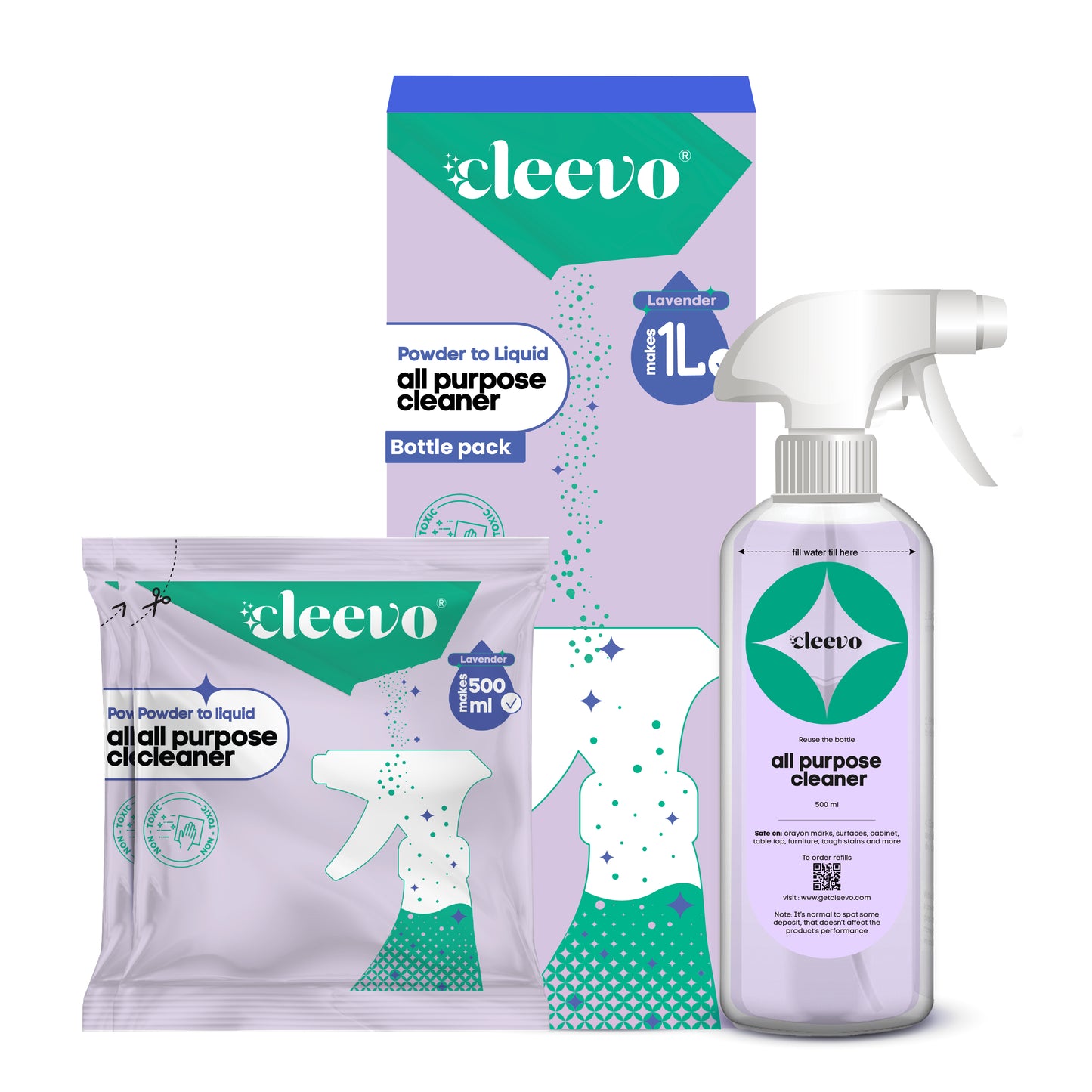 All Purpose Cleaner - Powder to Liquid