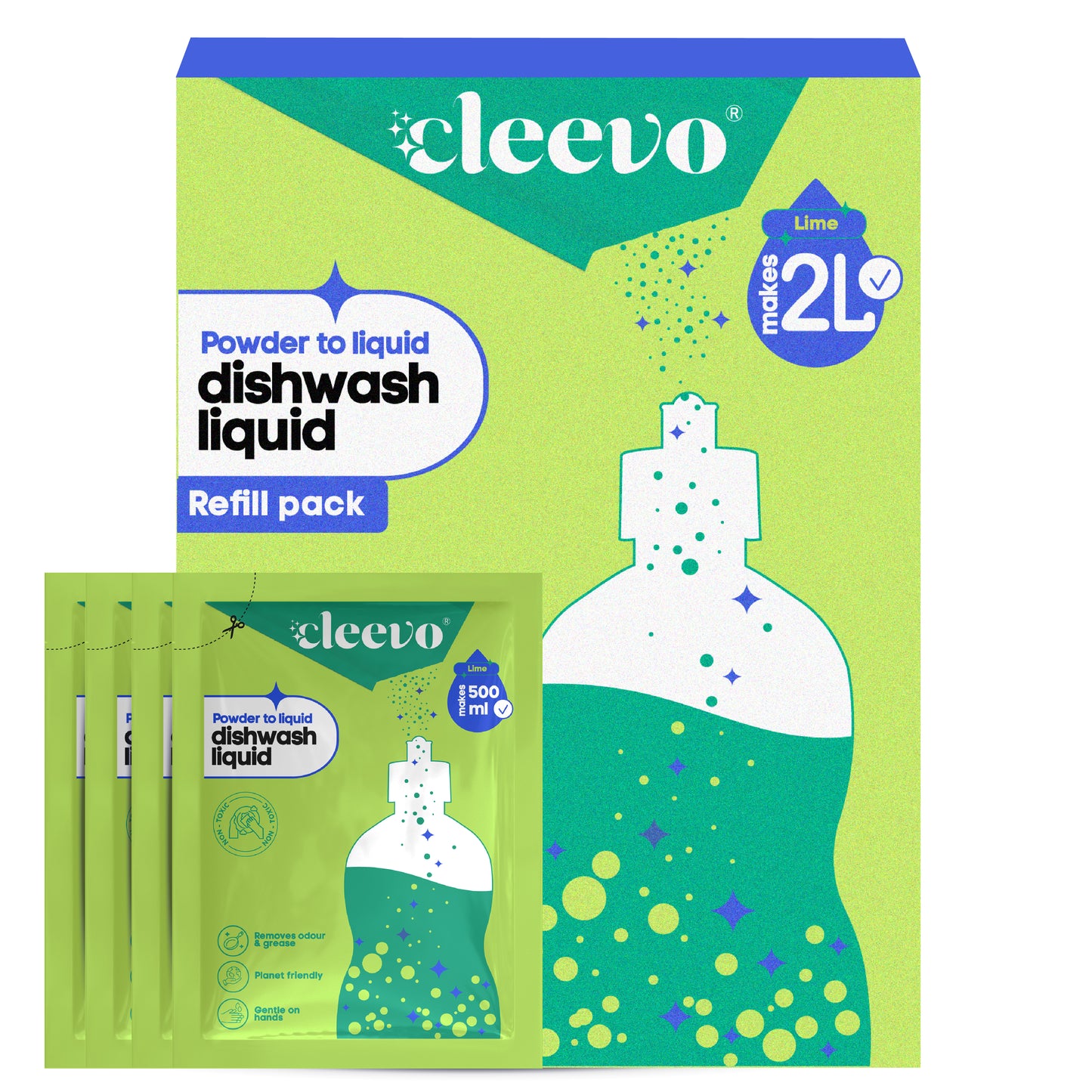 Dishwash - Powder to Liquid Refill Pack