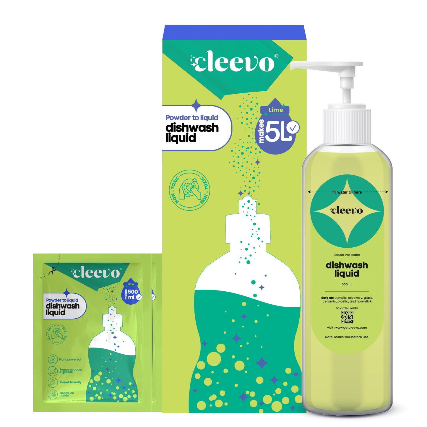 Dishwash - Powder to Liquid