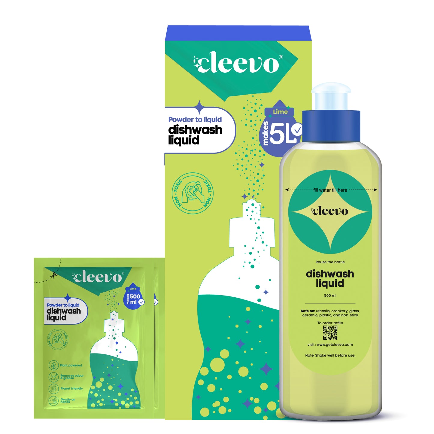 Dishwash - Powder to Liquid