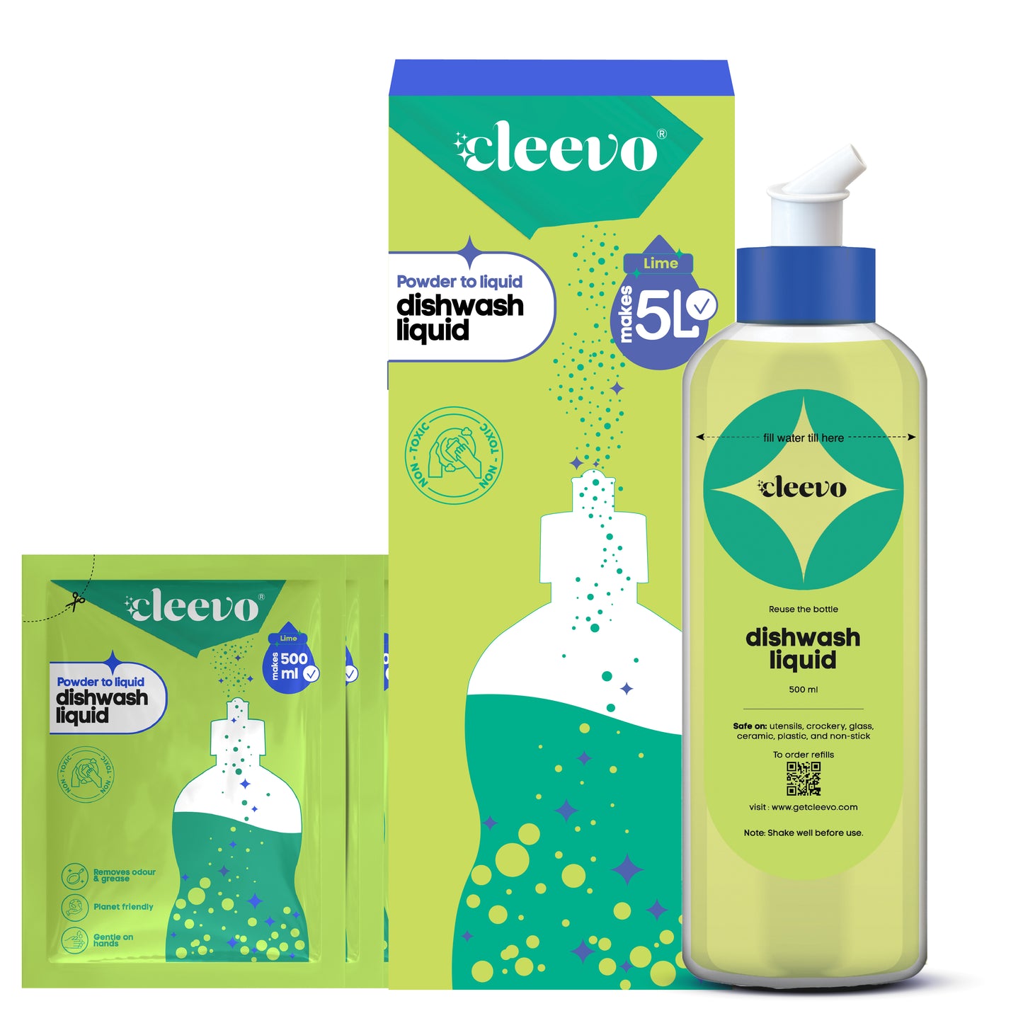 Dishwash - Powder to Liquid