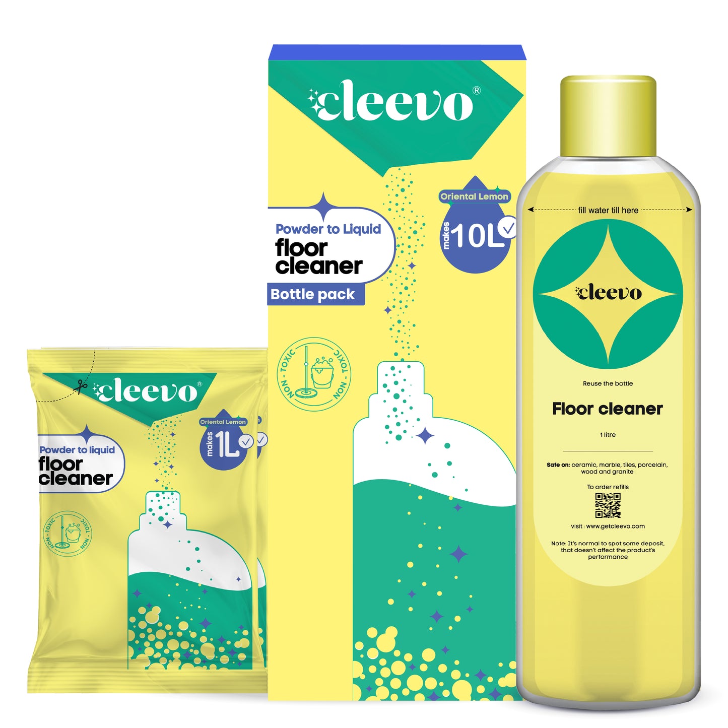 Floor Cleaner - Powder to Liquid