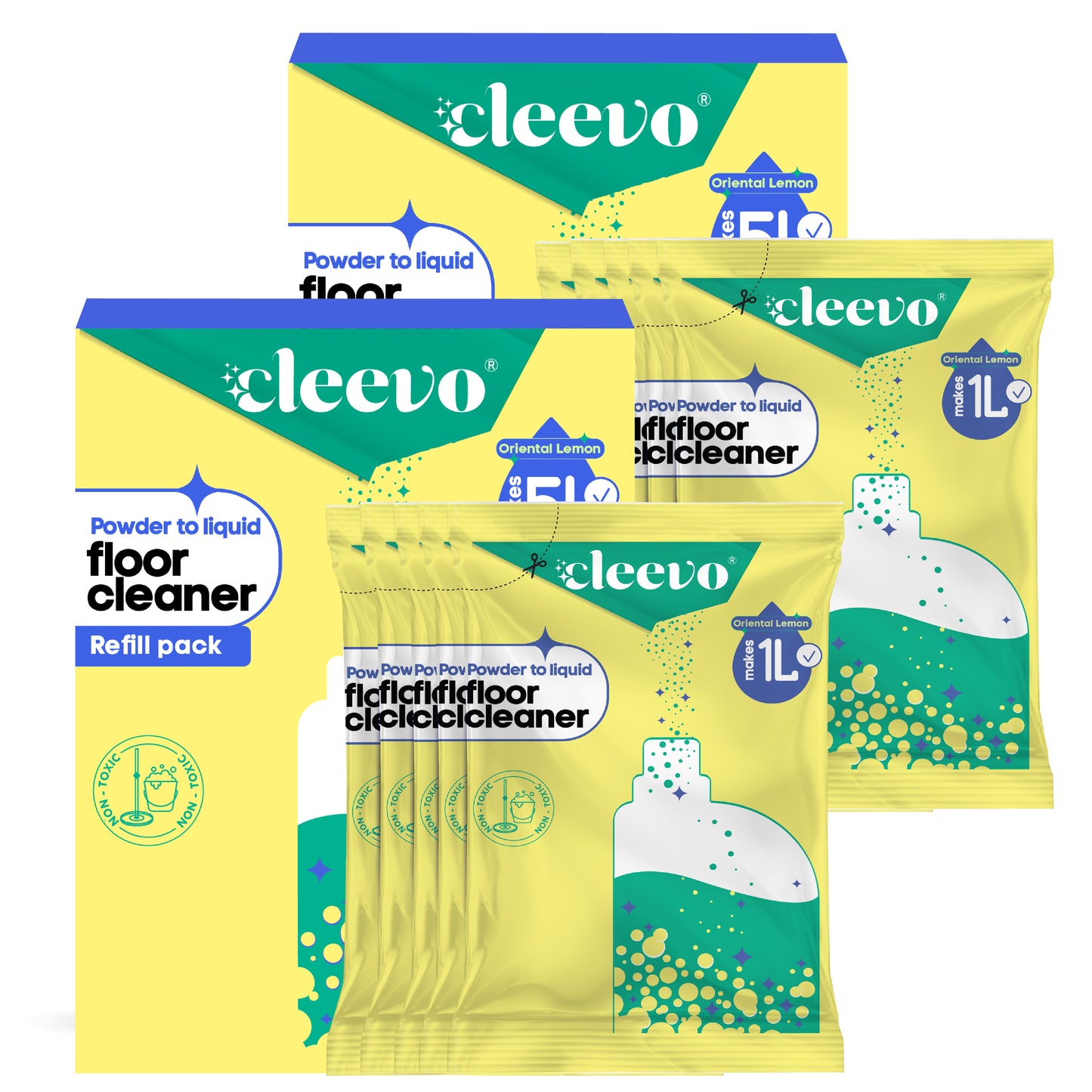 Floor Cleaner - Powder to Liquid
