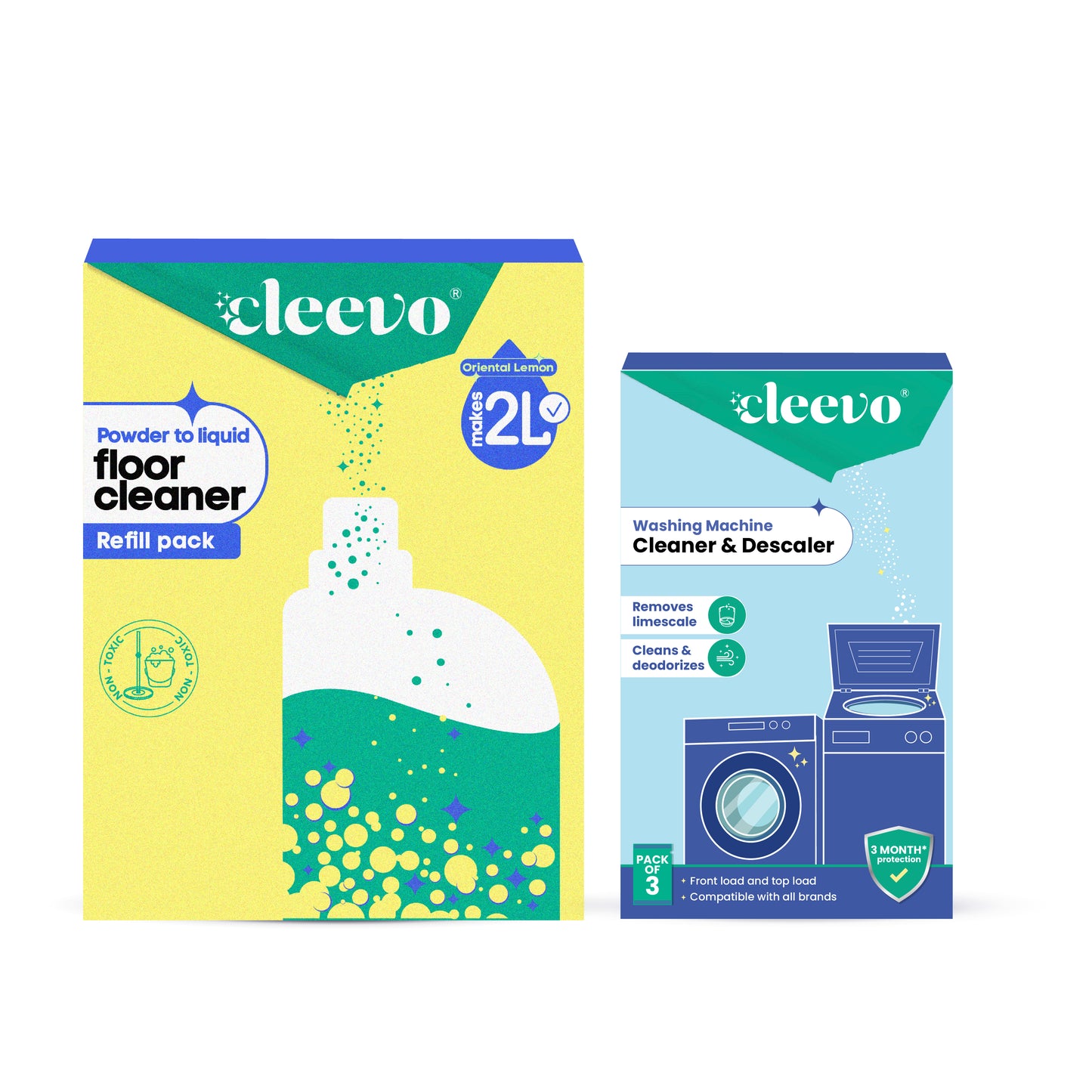 Cleevo Washing Machine Cleaner & Descaler