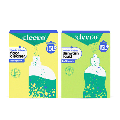 Floor Cleaner and  Dishwash Liquid Combo