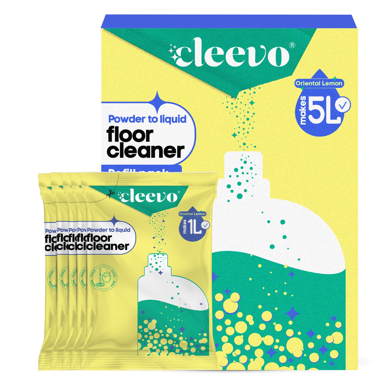 Floor Cleaner Combo Refill Pack