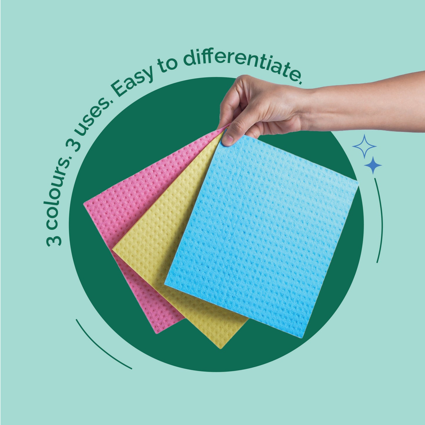 Swish Cellulose  Sponge Wipes