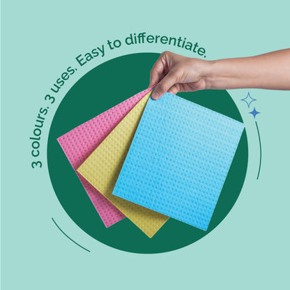 Swish Cellulose  Sponge Wipes