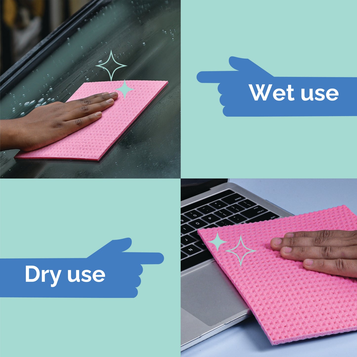 Swish Cellulose  Sponge Wipes