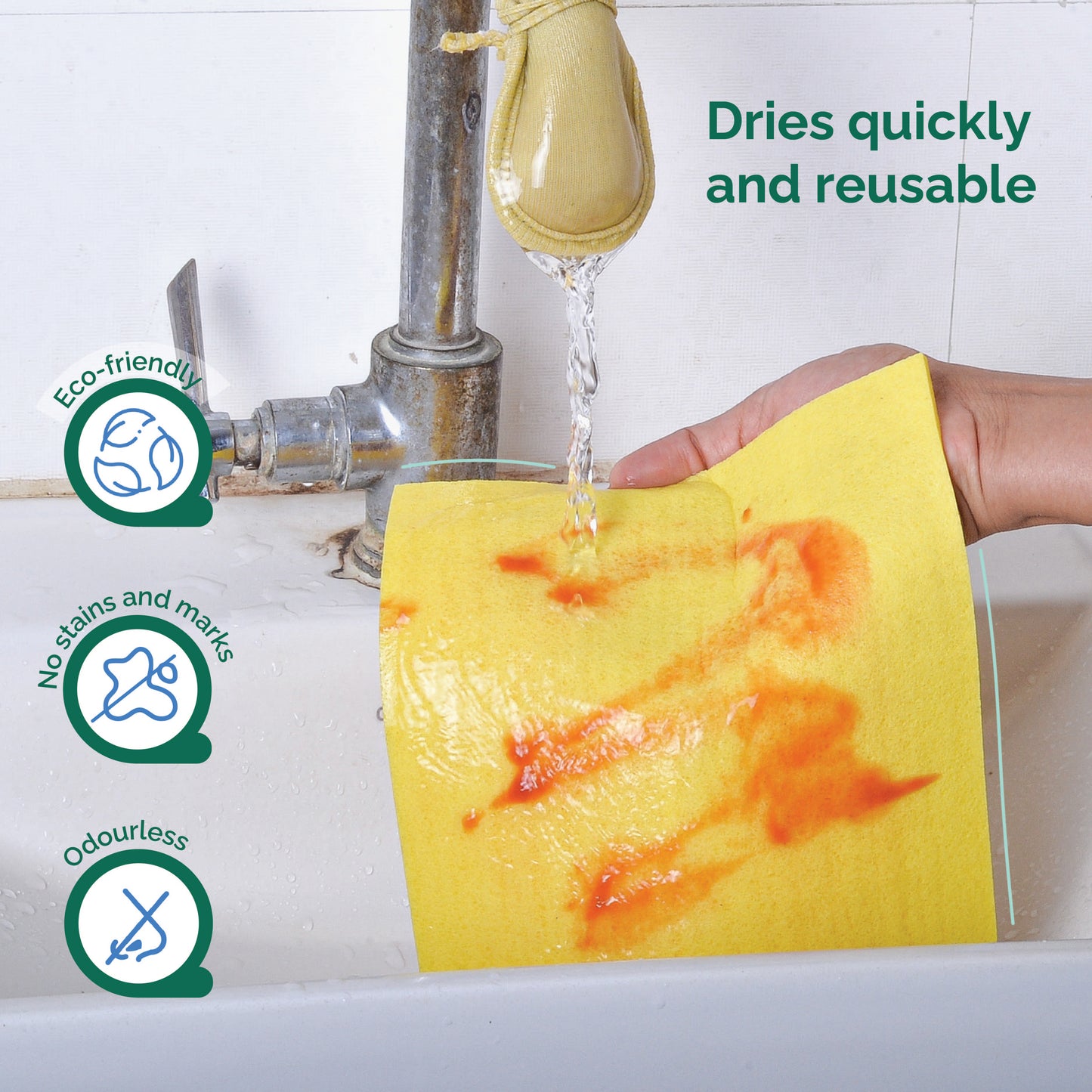 Swish Cellulose  Sponge Wipes
